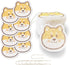 8 Pack Happy Dog Dishwashing Sponges Natural Wood Pulp Fiber High Efficient Absorbing Cute Shape Sponges for Kitchen and Household Cleaning...