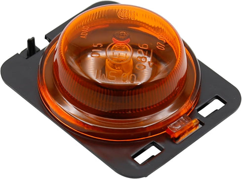 Car Side Marker Light Left/Right Turn Signal Lamp with Light Bulb 55078145AA/55078144AA Replacement for Jeep Wrangler 2007-2018 (Left)...