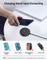 KPON Travel Charger for iPhone and Apple Watch, Magnetic Wireless Phone Charger 3 in 1, Compatible with iPhone 14/13/12, Apple Watch 7/6/5/4/3/2/S...