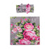 Galabloomer Newborn Receiving Blanket Headband Set Baby Flower Rose Swaddle with Big Bow (Gray)...