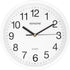 Adalene 10 Inch White Wall Clock Battery Operated Non Ticking - Completely Silent Wall Clock for Kitchen Office School Classroom Bedroom Bathroom...
