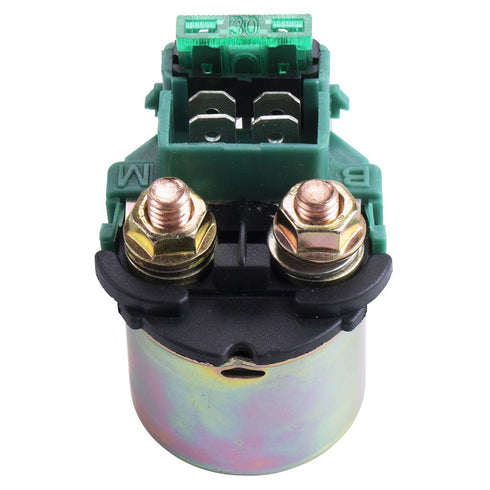 Starter Relay Solenoid for Kawasaki Bayou 220 KLF220 1988-2002 Bayou 250 KLF250 2003-2010 KLX650 1993-1996 Vulcan 800 1996-2005 Honda VT750C Shado...