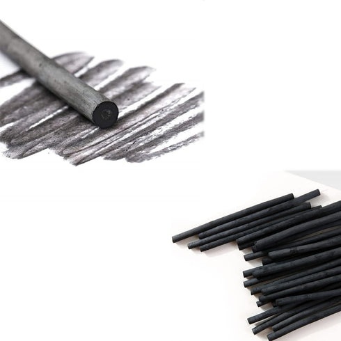 3-8mm Willow Charcoal Sticks for Sketching and Drawing Art Supplies for Professionals Students and Hobbyists...