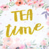 SUNBEAUTY 14 Pcs Tea Party Photo Booth Props Tea Party Decorations Alice in Wonderland Party Supplies Garden Party Bridal Shower for Girls Women...