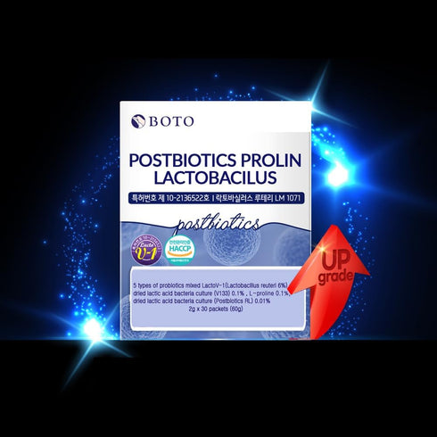 BOTO Korean Care it Probiotics Natural Prebiotics Proline Breast Milk Lactobacillus, Colon Cleanse, Immunity Support - 1 Month (30 of Pack, PostBi...
