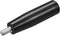 uxcell Revolving Handle Grip, 1Pcs M10x100mm(DxL) Threaded Handwheel Screw Knobs Crank Handle for Industry Lathe Milling Machine...