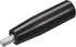 uxcell Revolving Handle Grip, 1Pcs M10x100mm(DxL) Threaded Handwheel Screw Knobs Crank Handle for Industry Lathe Milling Machine...