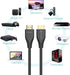 8K HDMI Cable 6ft Keymox HDMI 2.1 Cable, 48Gbps Ultra HD High Speed, Support 4K@120Hz & 8K@60Hz, Dynamic HDR,eARC/Ethernet, Compatible with Apple ...