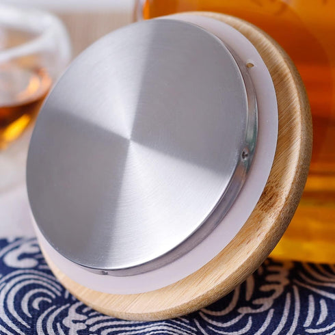CNGLASS Bamboo Lid for Cnglass Teapot 30.4oz/40.6oz/50.7oz...