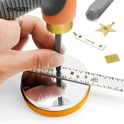 2 Sizes Metal Design Stamps Kit for Jewelry DIY Stamping Making. (Dove)...