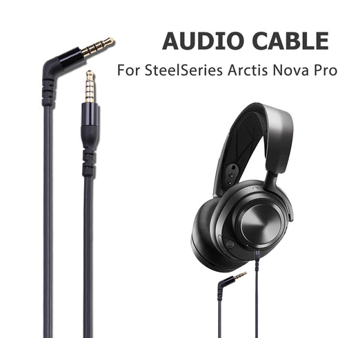 Replacement Cable Cord Compatible with SteelSeries Arctis Nova Pro Wired Headset (3.5mm to 3.5mm)...