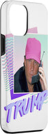 iPhone 15 Pro Max Donald Trump Retro Vintage Vaporwave Vibe Case...