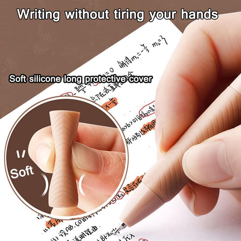 Cute Coffee Pens 5Pcs Gel Ink Pens Retractable Pens and 1Pcs Highlighter 0.5mm Fine Point Black Ink Kawaii Smooth Writing Pens for School Office S...