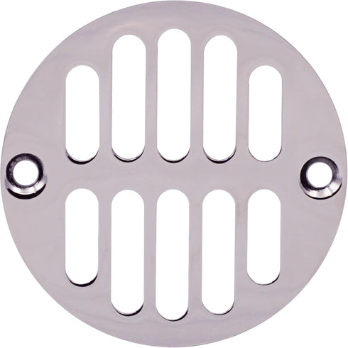 Westbrass Shower Strainer Set with Screws, Grill and Crown, Polished Chrome, D312-26...