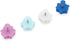 Fox Run Intricate Assorted Winter Snowflake Pastry/Cookie/Pie/Fondant 2" Stamper and Cutters 2", Set of 4, Multi-Color...