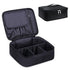 Narwey Travel Makeup Bag Large Cosmetic Bag Makeup Case Organizer for Women (Black-New)...