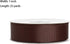 ATRBB 25 Yards 1 Inch Solid Grosgrain Ribbon Roll for Gift Wrapping DIY Hair Accessories (Coffee)...