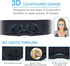 Sleep Headphones, Update Wireless 3D Eye Mask with Ultra-Thin HD Stereo Speakers for Side Sleepers, Air Travel, Meditation and Relaxation Black...