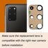 2pcs Rear Camera Glass Lens Replacement with Adhesive & Repair Toolkit & Back Camera Cover for Samsung S20 Plus...