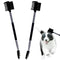 2PCS Dog Tear Comb, Double-Head Dog Eye Brush Dog Eye Cleaning Comb Brush Dog Facial Grooming Comb for Small Dog Cat Tear Stain Remove(Black)...