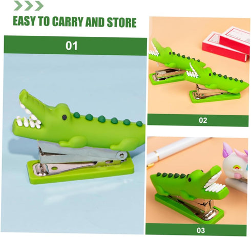 NUOBESTY Mini Stapler Handheld Stapler Students Small Stapler Students Stapler Small Cute Stapler Home Accessory Reusable Stapler Desk Stapler Off...