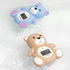 HubiBaby Baby Bath Thermometer & Digital Room Temperature, 2in1 Kids Bathroom Safety Products with Temperature Warning, Floating Teddy Bear (Blue)...