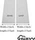 3 Inches Width 3 Yards Length,Sew on Hook and Loop Style,Non-Adhesive Nylon Strips Fabric,White (3 in x 3 yd)...