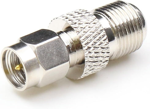 SMA Male to F Female Connector, SMA to F type Coax Adapter 2Packs...
