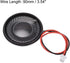 uxcell 1W 8 Ohm DIY Magnetic Speaker 28mm Round Shape Replacement Loudspeaker with PH2.0/1.25mm-2P Terminal Line for Electronic 2pcs...