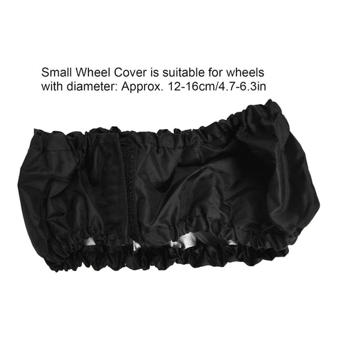 4Pcs Baby Stroller Wheel Cover, Kid Baby Dustproof Wheelchair Protector Pushchair Wheel Cover Stroller Accessory(Small (4pcs))...