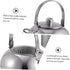 1pc Stainless Steel Pot Filter Screen Teapot Metal Tea Kettle with Infuser Coffee Kettle Water Kettle...