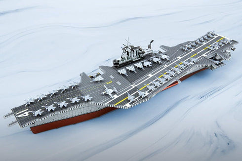 Metal Earth Premium Series USS Midway Aircraft Carrier 3D Metal Model Kit Fascinations...