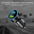USB C Car Charger Adapter, Dual QC3.0 Ports Cigarette Lighter Car Charger, All Metal Quick Charge with LED Voltage Display, Compatible with iPhone...
