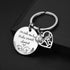 FAMOORE Stay Safe Have Fun Make Good Choices Sweet 16 Years Old Girl Gifts for Birthday, 16th teenage Drivers Keyring, New Driver or Graduation Ke...
