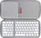 Hermitshell Hard Travel Case for Apple Magic Keyboard MLA22LL/A Bluetooth (Nylon, Gray)...