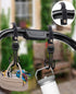 2 Pcs Car Seat Hook, Adjustable Hook & Double Stroller Hook Design, Organizer for Vehicle, Backseat Hanger Interior Accessories, Seat Headrest Hoo...