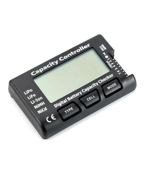 QWORK RC Cellmeter 7 Digital Battery Capacity Checker, Controller Tester Voltage Tester Battery Capacity Checker for LiPo Life Li-ion NiMH Nicd Ba...
