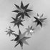 Cheerland Glitter Black Silver Party Decorations Star Garlands Starry Night Streamers Hanging Stars Birthday Twinkle Little Star Moon Decorations ...