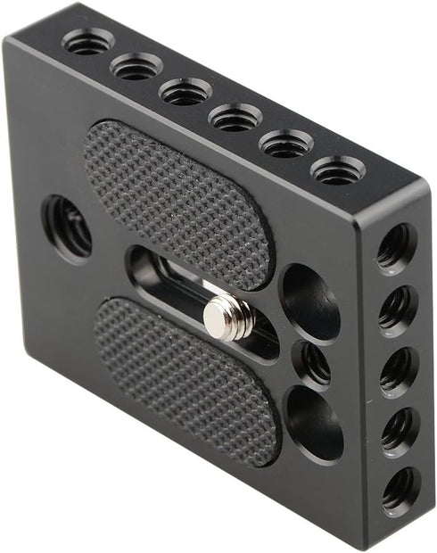 CAMVATE Camera Baseplate with 1/4" & 3/8" Thread Hole for DSLR Camera Cage Rig - 1578...