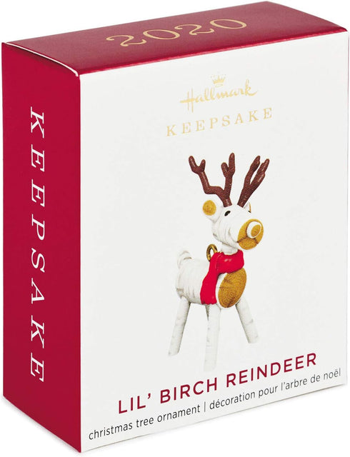 Hallmark Keepsake Christmas Ornament 2020, Mini Lil' Birch Reindeer, 1.54" (0799QXM8294)...