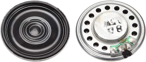 uxcell 0.5W 8 Ohm DIY Magnetic Speaker 28mm Round Shape Replacement Loudspeaker 2pcs...