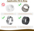 JUWO 3/4" PEX Coupling, PEX Fitting for Plumbing Repairs, Sturdy and Durable Brass Crimp Fitting (5 Pack)...