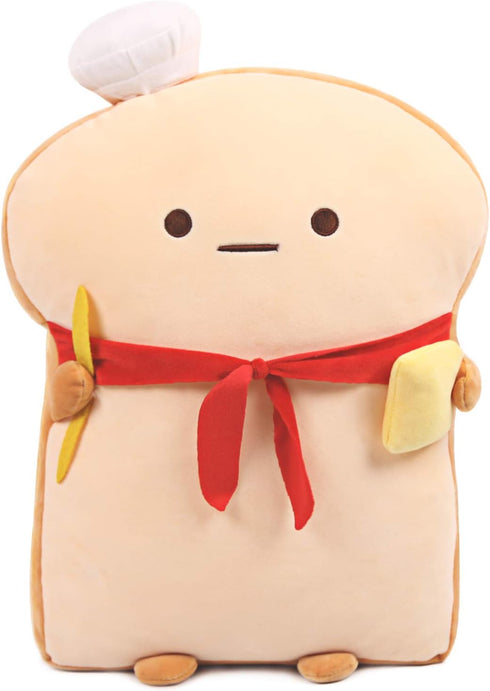 ARELUX 17.7in Funny Toast Bread Pillow,Cute Bread Shape Plush Hugging Pillow,Soft Toast Food Sofa Cushion for Home Decor,Plush Toy Gifts for Kids ...