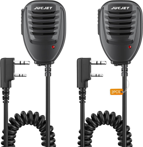 Handheld Speaker?3.5mm Headphone Jack Speaker Mic Walkie-Talkie Radio Hand Microphone (2 Pcs)......