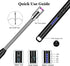 Candle Lighter Electric Lighter Rechargeable Arc Lighter with LED Battery Display360° Flexible Neck Flameless Grill Long Lighters for Light Candle...