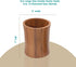Bamboo Kitchen Counter Utensil Crock Holder Caddy (Natural Large)...