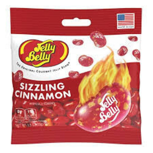 Jelly Belly Sizzling Cinnamon, 3.5 Ounce bag...