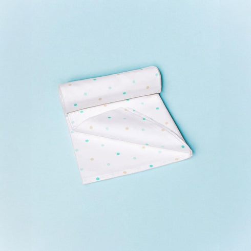 flannel Receiving Blankets 29x41 inches summer multi-purpose boys and girls thin fabric%100 cotton (Green)...