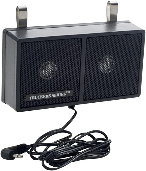 RoadPro RP-160 6 Watt Visor Mount Twin CB Extension Speaker, Black, 3 Inch x 5-1/2 Inch......