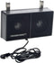 RoadPro RP-160 6 Watt Visor Mount Twin CB Extension Speaker, Black, 3 Inch x 5-1/2 Inch......